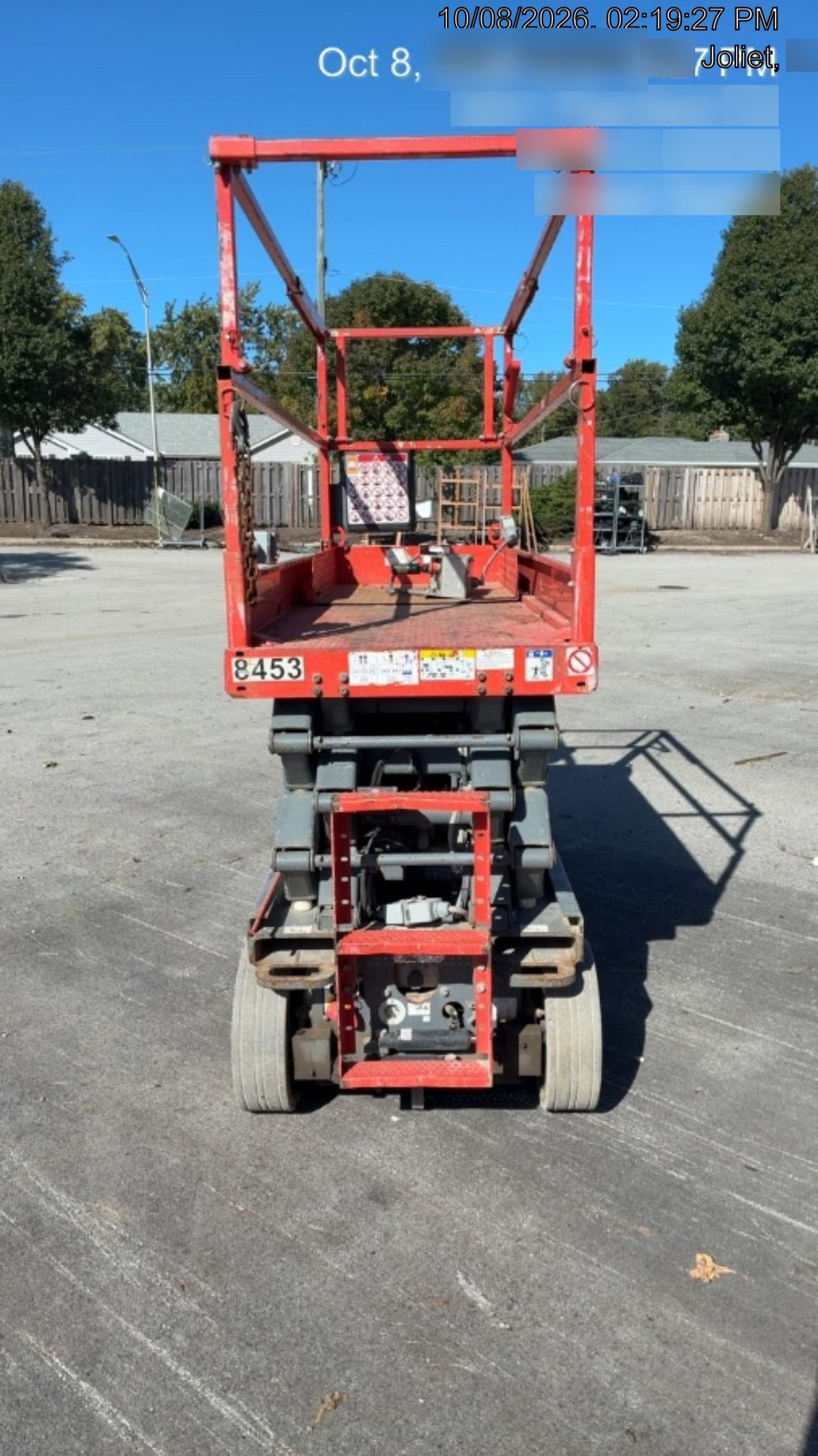 2018 Skyjack SJIII-3226 Skyjack SJIII3226 Scissor Lift w/Trojan Batteries