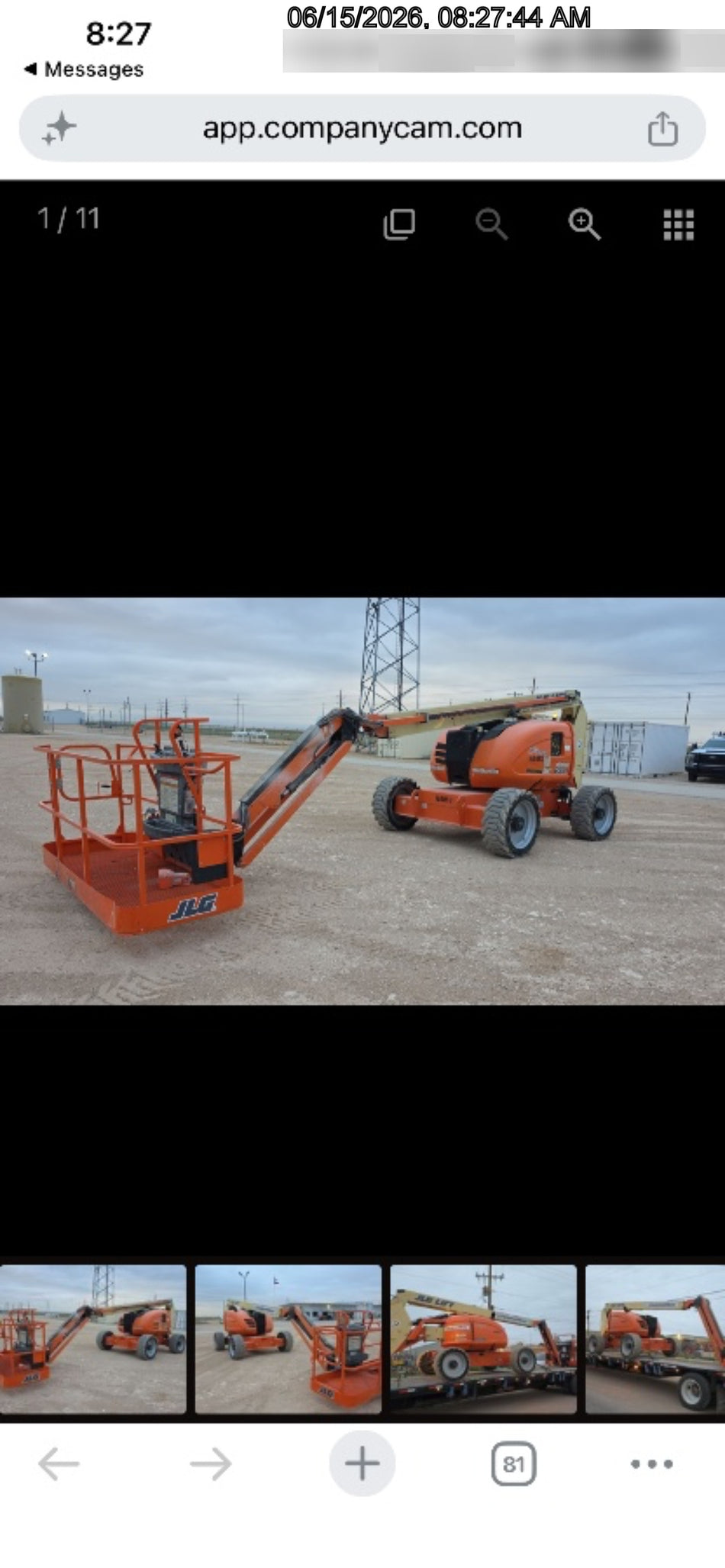 2021 JLG 600AJ