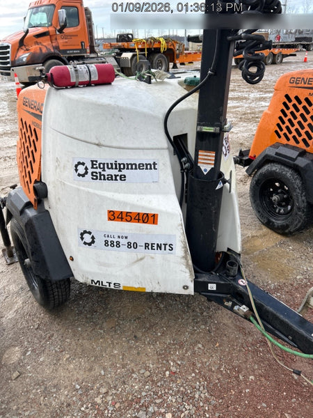 2023 Generac MLT2 Diesel, Flex Switch 120V Input, Powerzone Controller, (4) 320W LED Lights, 4kW Generator, 39.9 Gal Fuel Tank, 2" Ball, T3