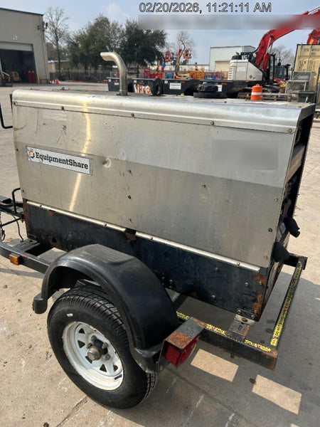 2019 Lincoln Electric Vantage 322 Ready-Pak 3, Two Wheel Trailer, Fender and Light Kit, Cable Rack