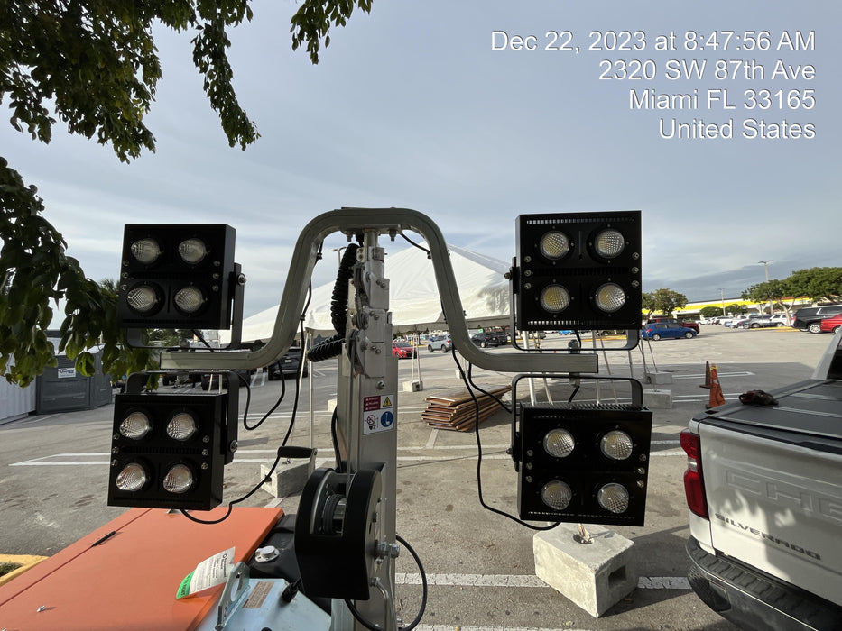 2023 Wanco WLTT-4MM4K Diesel, Deep Sea Controller, Shore Power Plug, Auto Start, (4) 350W LED Floodlights, 4kW Generator, 60 Gal Fuel Tank, 2" Ball, T3