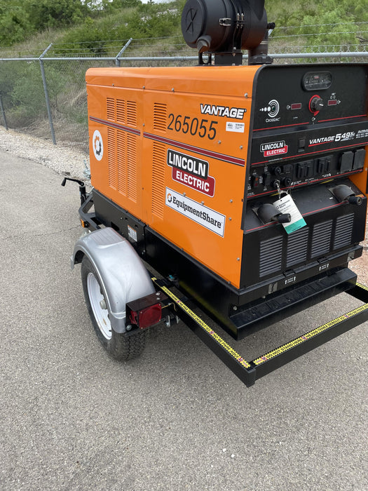 2022 Lincoln Electric Vantage 549X Crosslink Technology, Trailer Mounted, ES Decals, T3