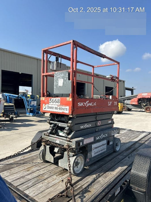 2017 Skyjack SJIII-3219 SJ3219, Trojan Battery Set, Extended Warranty 5yr/5k hr