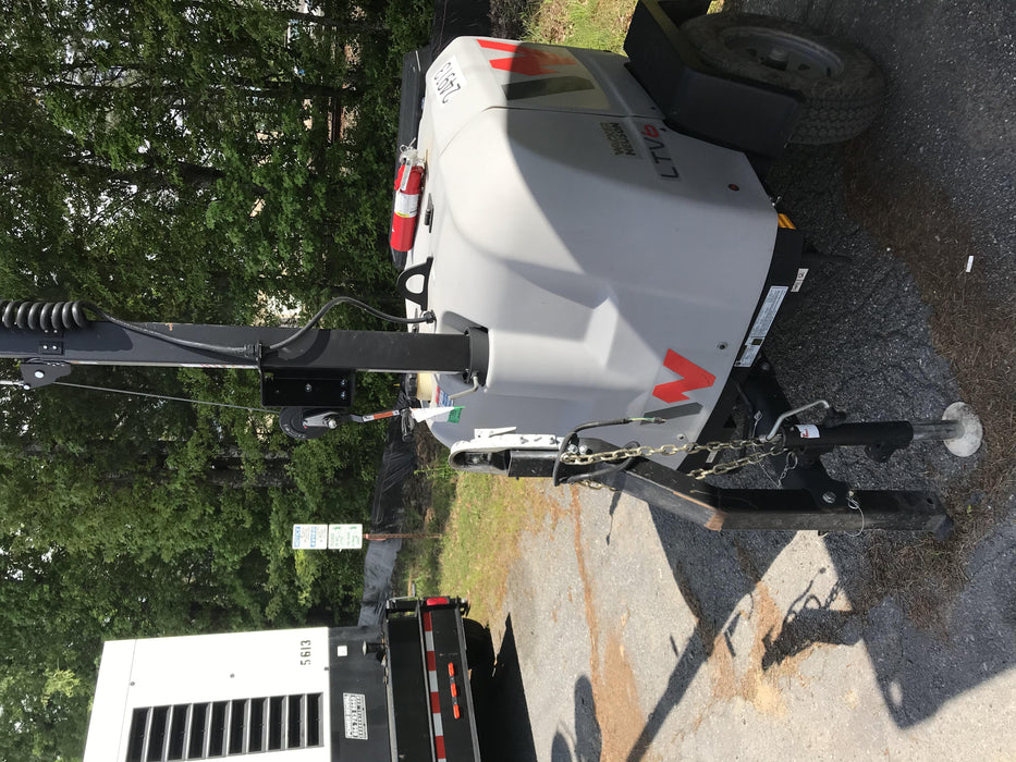 2019 Wacker Neuson LTV6L-MH Wacker Neuson LTV6L Mobile Light Tower w/Fuel Level Sensor Installed