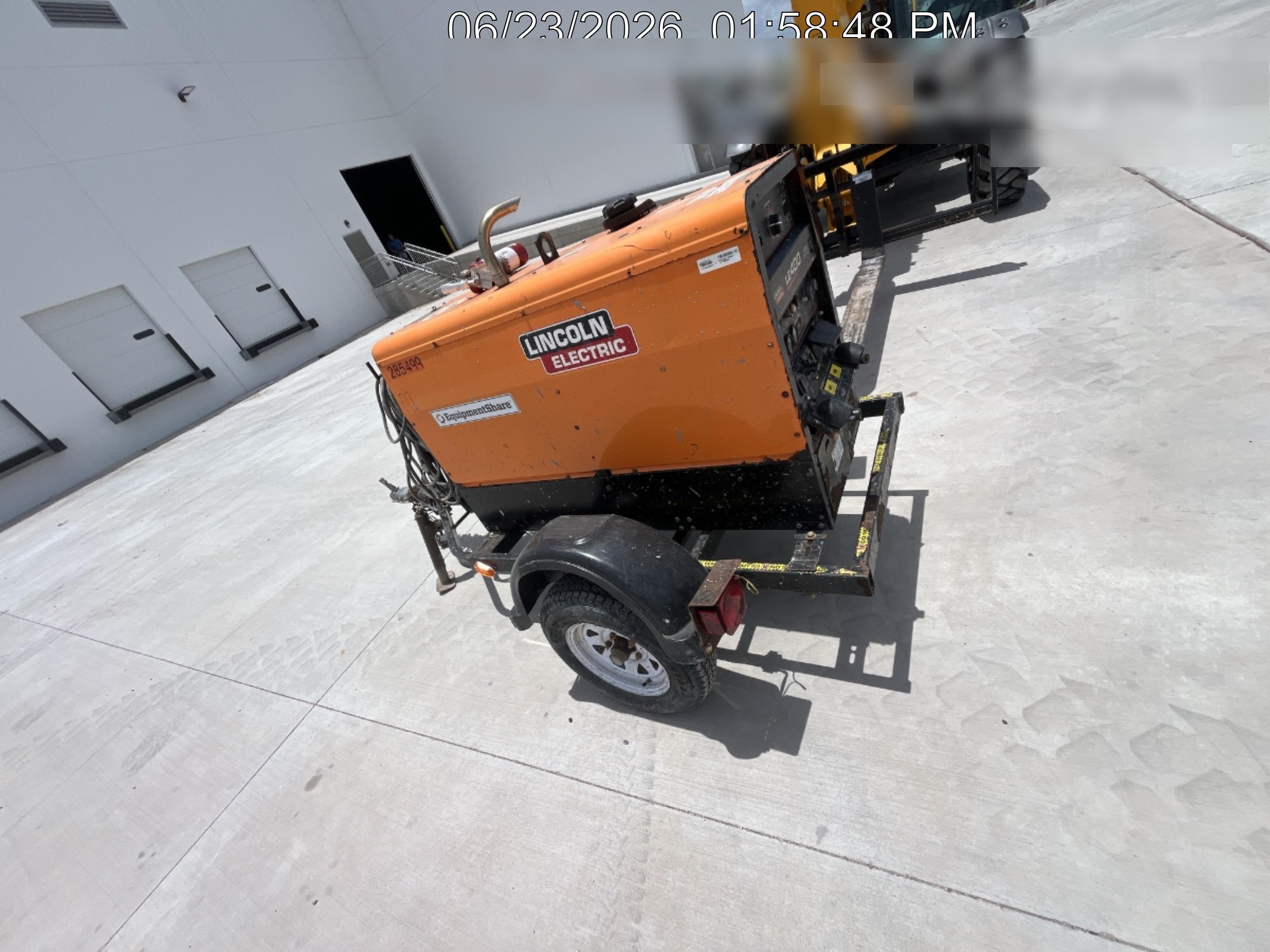 2022 Lincoln Electric LE400 Kubota V1505, Trlr, Cable Rack, Light Kit, ES Decals, T3