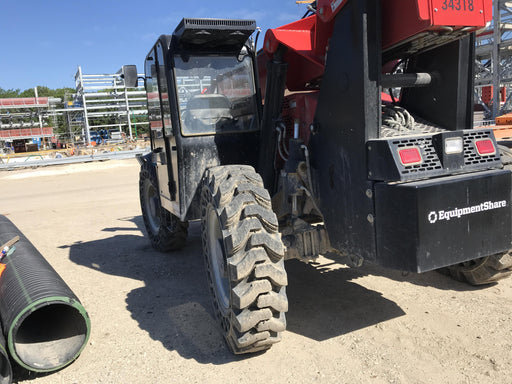 2019 Manitou MTA10055 Cab/Heat/Air, 120 HP, Solid Tires, Work Lights, Lift Hook, Auxiliary Hydraulics w/66" Carriage and 60" Forks