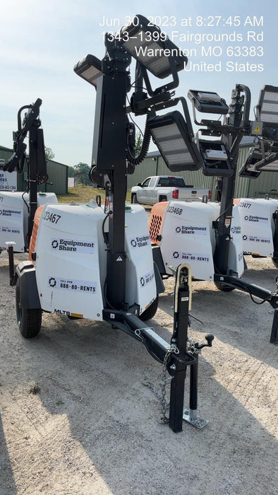 2023 Generac MLT2 Diesel, Flex Switch 120V Input, Powerzone Controller, (4) 320W LED Lights, 4kW Generator, 39.9 Gal Fuel Tank, 2" Ball, T3