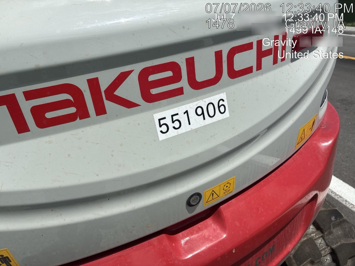 2025 TAKEUCHI TB250-2CR