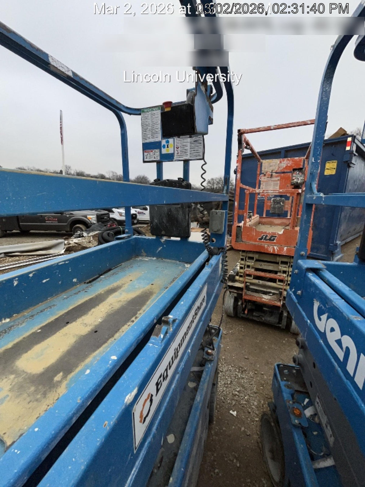 2018 Genie GS-1930 Genie GS-1930 w/Fixed Rail, Chain Entry