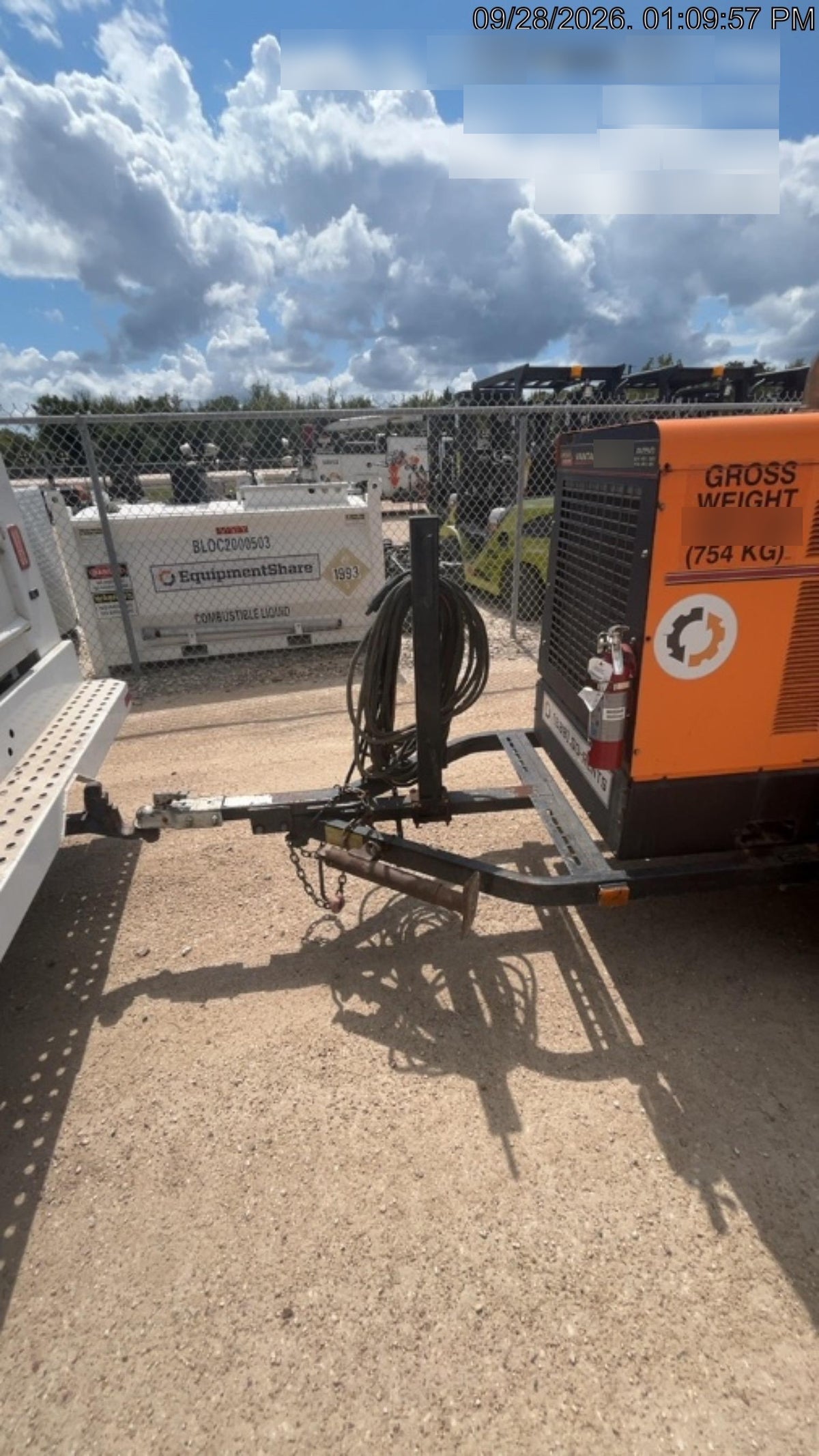 2021 Lincoln Electric Vantage 549X Ready Pak 3, ORANGE (includes trailer, cable rack, fender light kit)