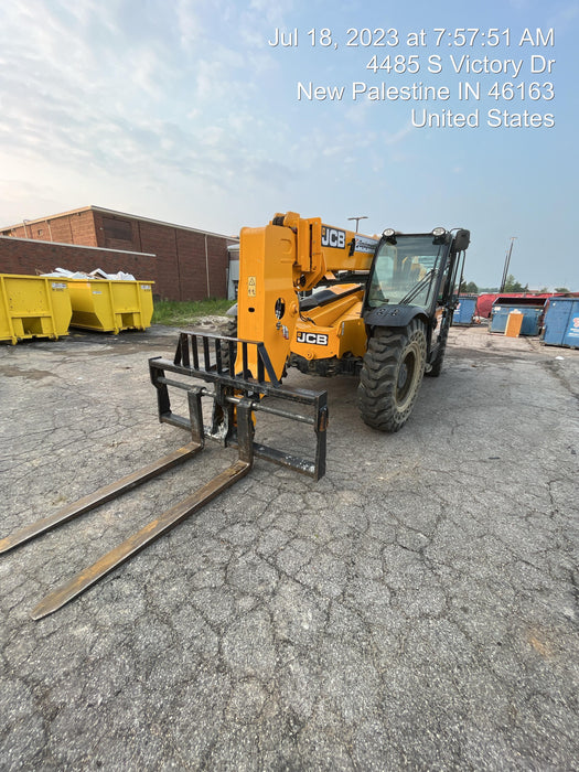 2020 JCB 509-42 Cab/Heat/Air, Solid Tires, Work Lights, Beacon, Aux Hydraulics, Back up Alarm, Lifting Eye, ES Decals