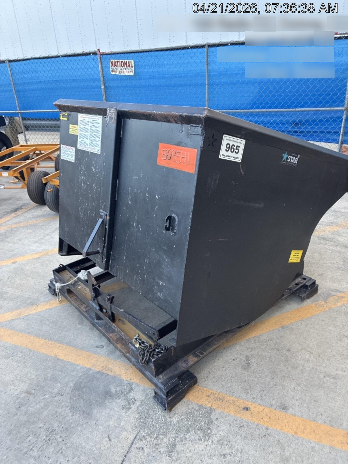 2025 STAR INDUSTRIES M-1820 - Self-Dump Hopper