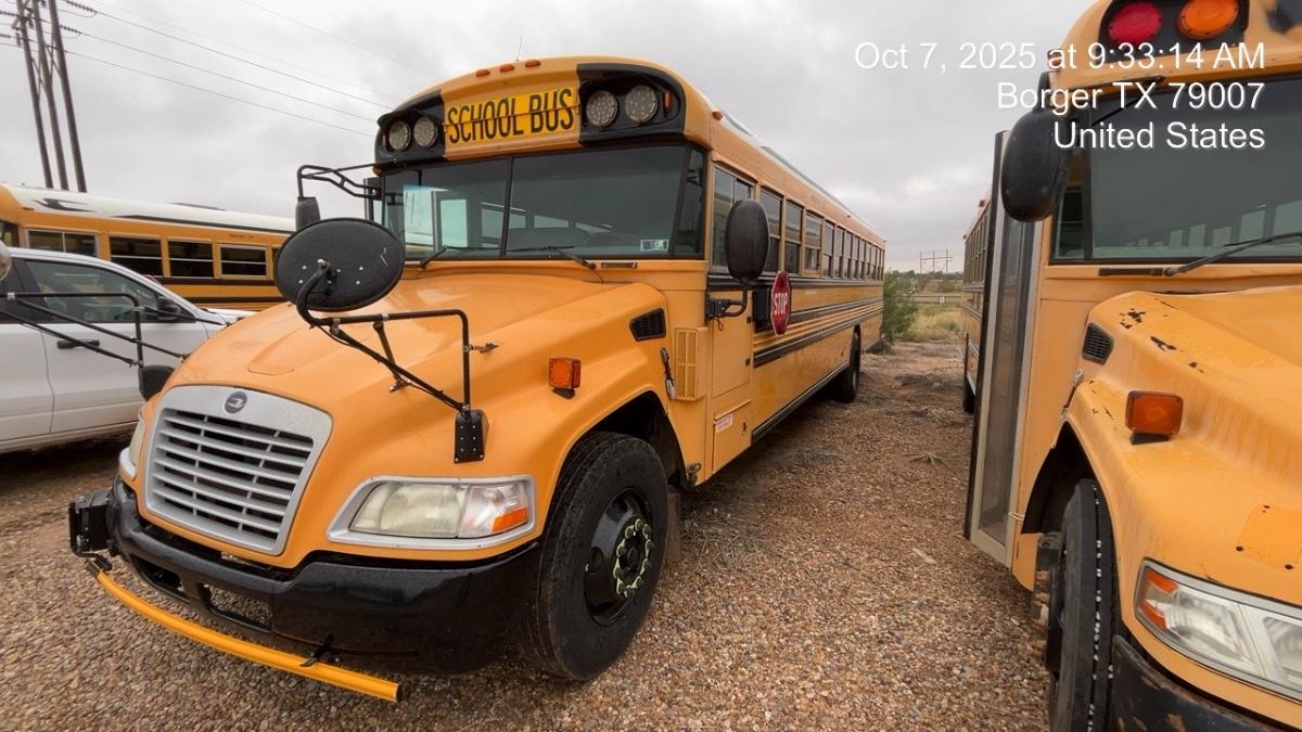 2012 BLUE BIRD 72 Passenger Bus