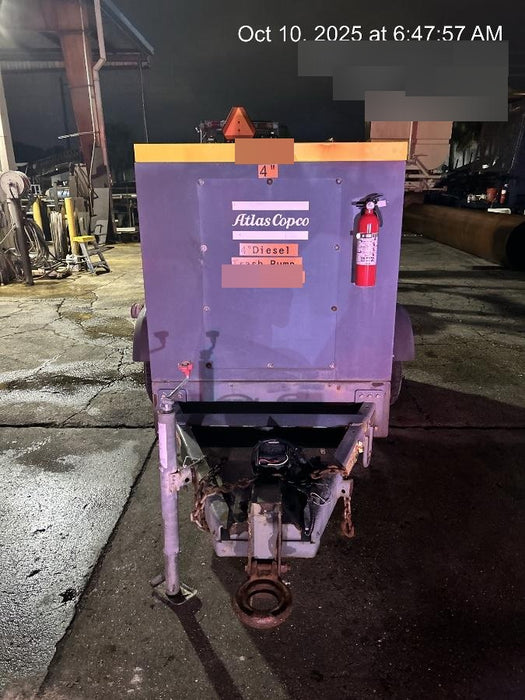 2020 ATLAS COPCO PAS 100 HF CS Enclosed