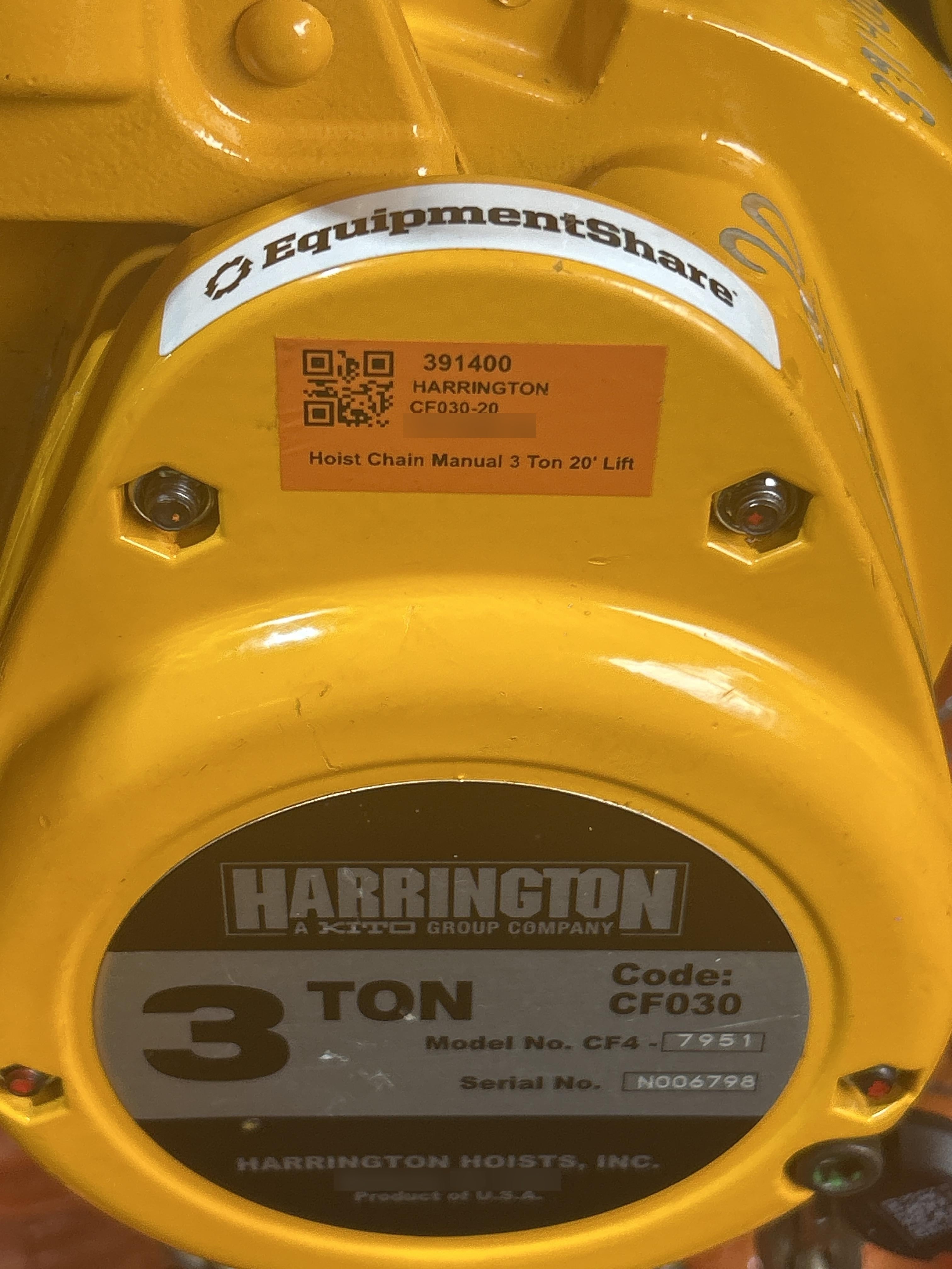 2024 HARRINGTON CF030-20
