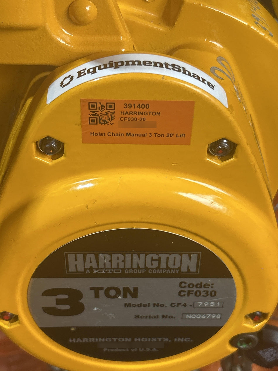 2024 HARRINGTON CF030-20