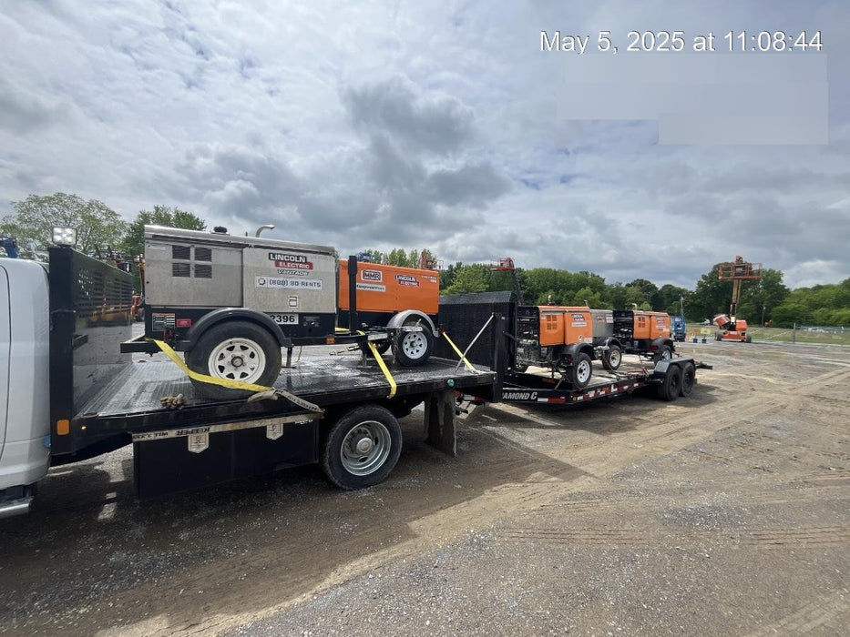 2018 Lincoln Electric Vantage 322 Lincoln Vantage 322 Welder Ready Pak 3 - Vantage 322, Trailer, Fender and light kit, Cable rack