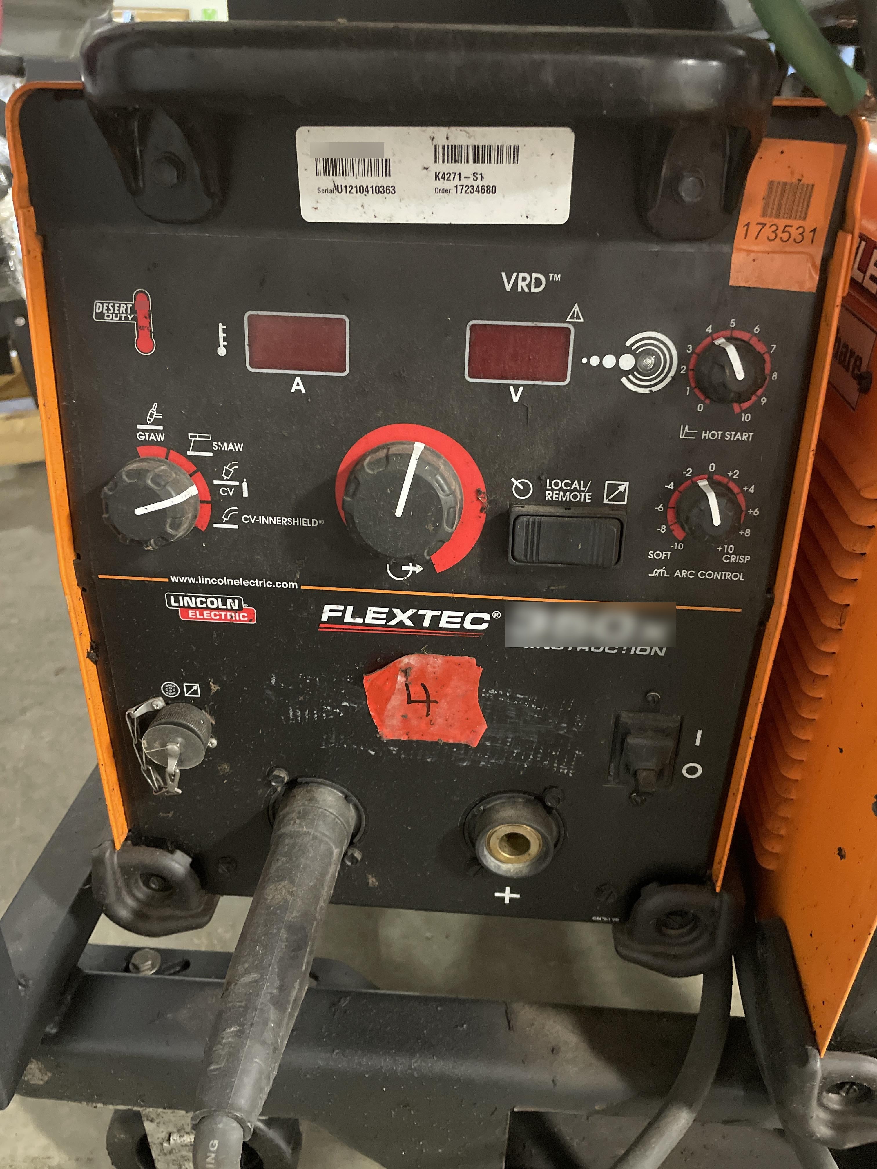 2021 LINCOLN ELECTRIC FLEXTEC 350X