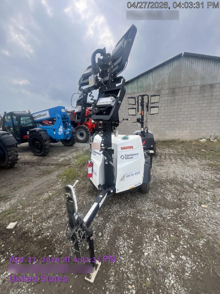 2023 Generac MLT2 Diesel, Flex Switch 120V Input, Powerzone Controller, (4) 320W LED Lights, 4kW Generator, 39.9 Gal Fuel Tank, 2" Ball, T3