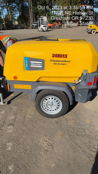 2022 ATLAS COPCO XAS 110