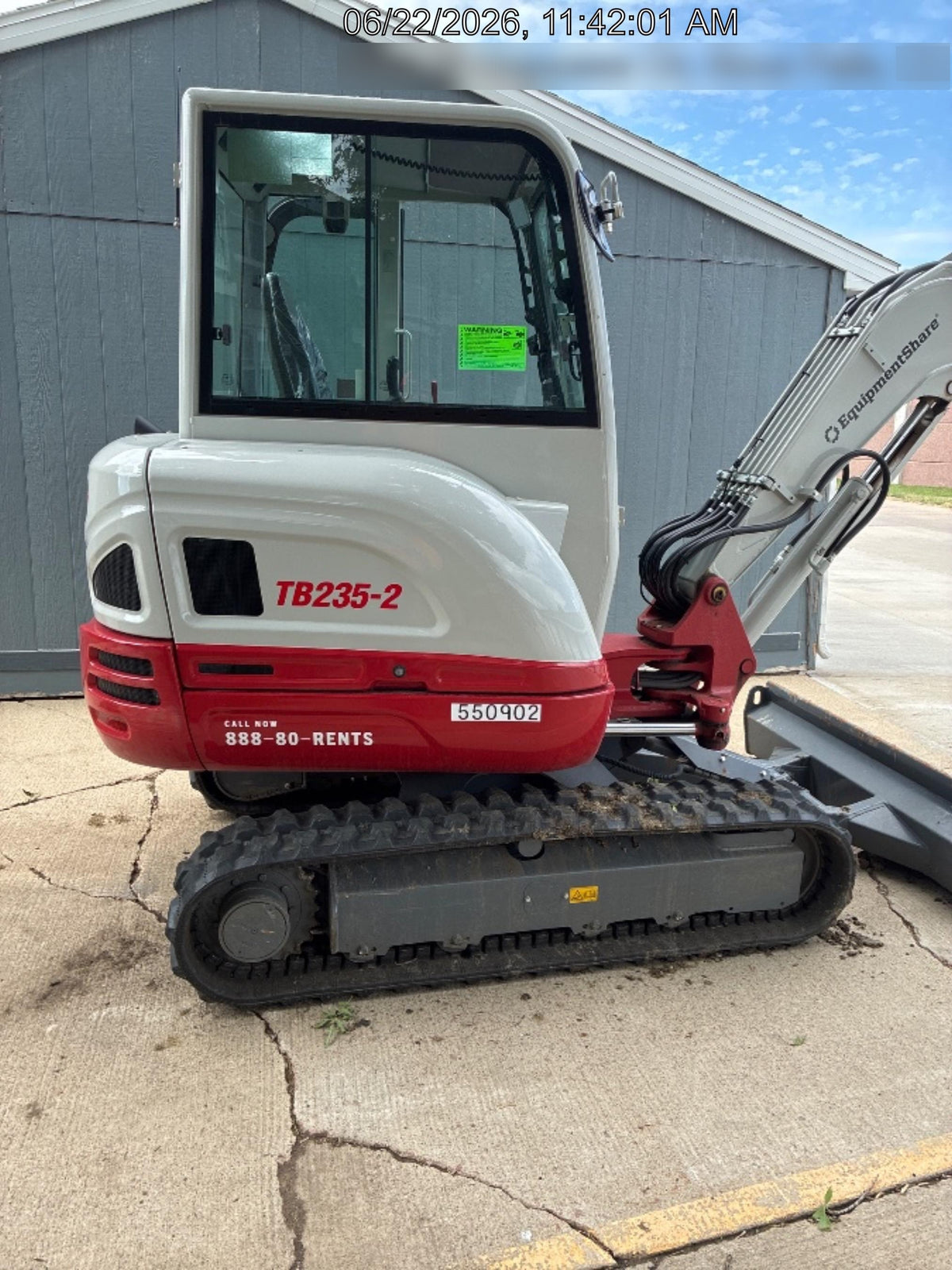 2025 TAKEUCHI TB235-2CR
