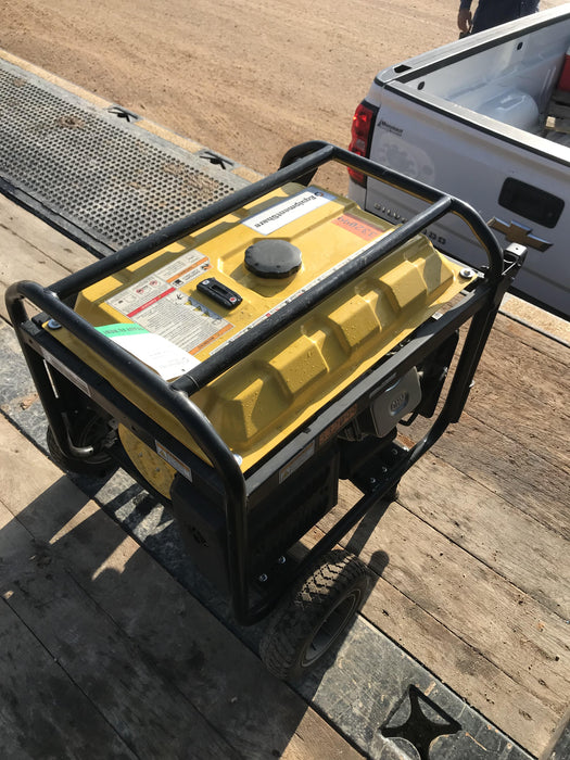 2023 Atlas Copco P6500W 5.5kW, AC390FD Gasoline Engine, Wheel & Handle Kit, (2) 120V Duplex 15A + (1) 120/240V 30A Twist Lock