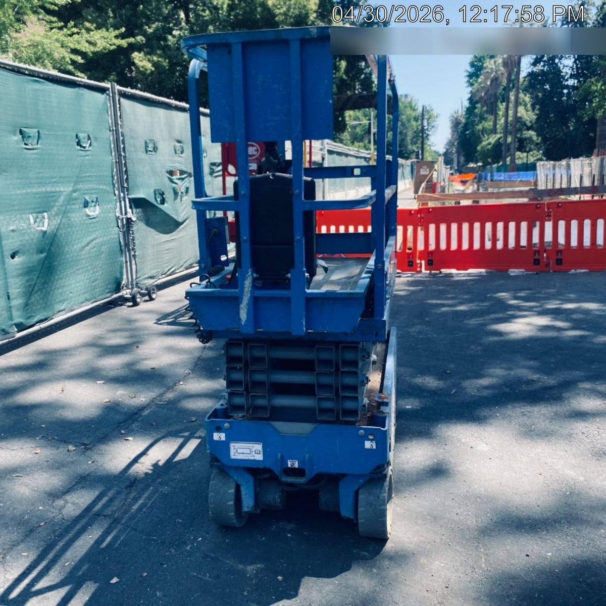2019 Genie GS-1930 Half Height Swing Gate, 800W Inverter