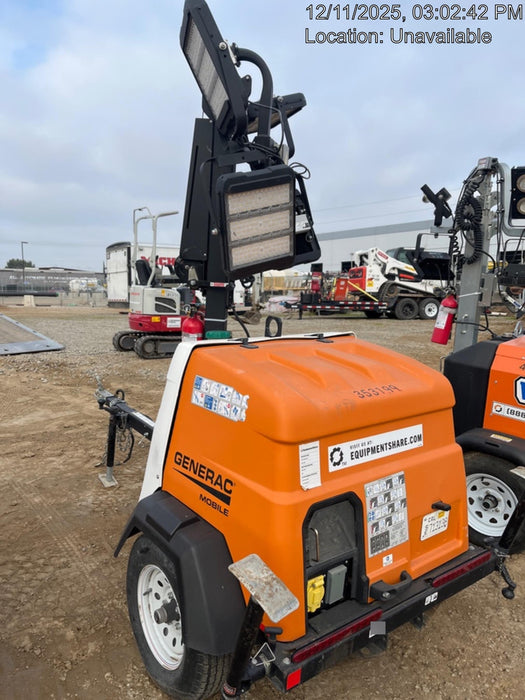 2023 Generac MLT2 Diesel, Flex Switch 120V Input, Powerzone Controller, (4) 320W LED Lights, 4kW Generator, 39.9 Gal Fuel Tank, 2" Ball, T3