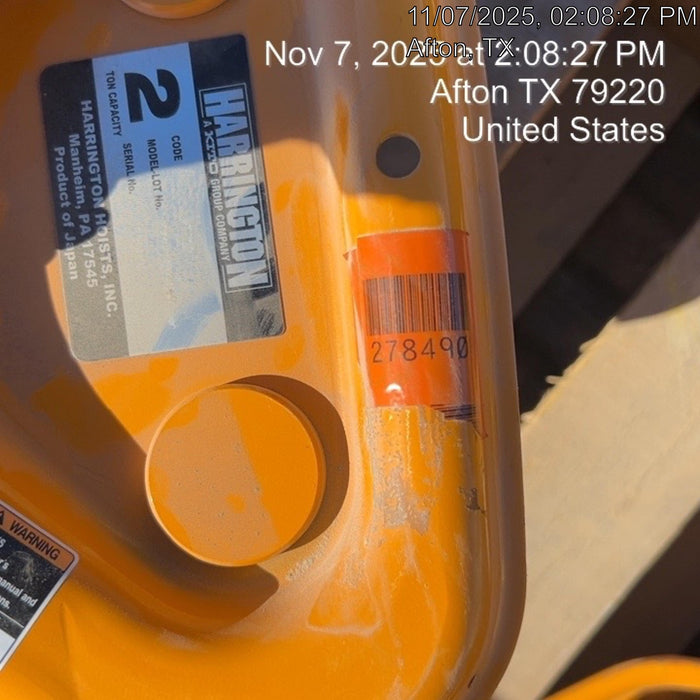 2020 HARRINGTON PT030