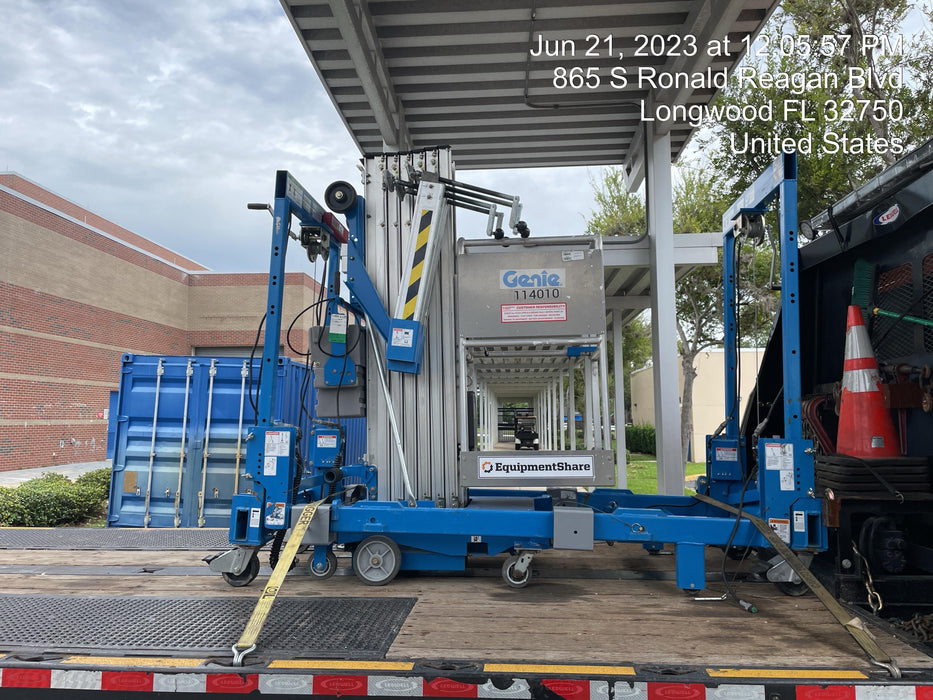 2021 GENIE SUPER STRADDLE