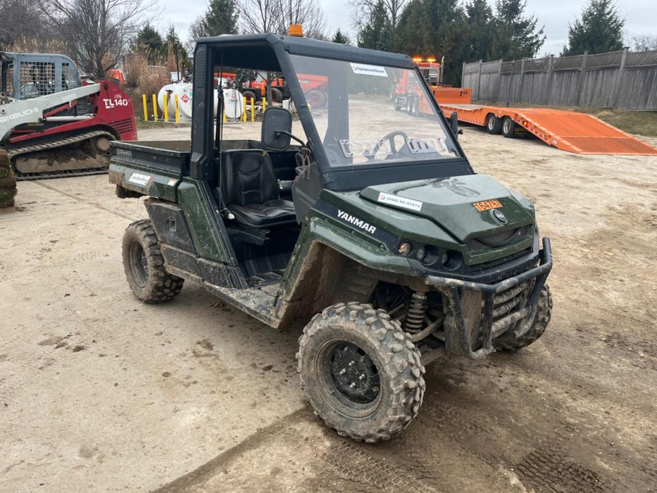 2021 Yanmar YU1000 Canopy, Steel Wheel, Poly WindShield, Beacon, Backup Alarm