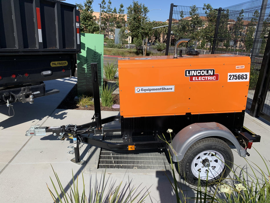 2022 Lincoln Electric LE400 Kubota V1505, Trlr, Cable Rack, Light Kit, ES Decals, T3