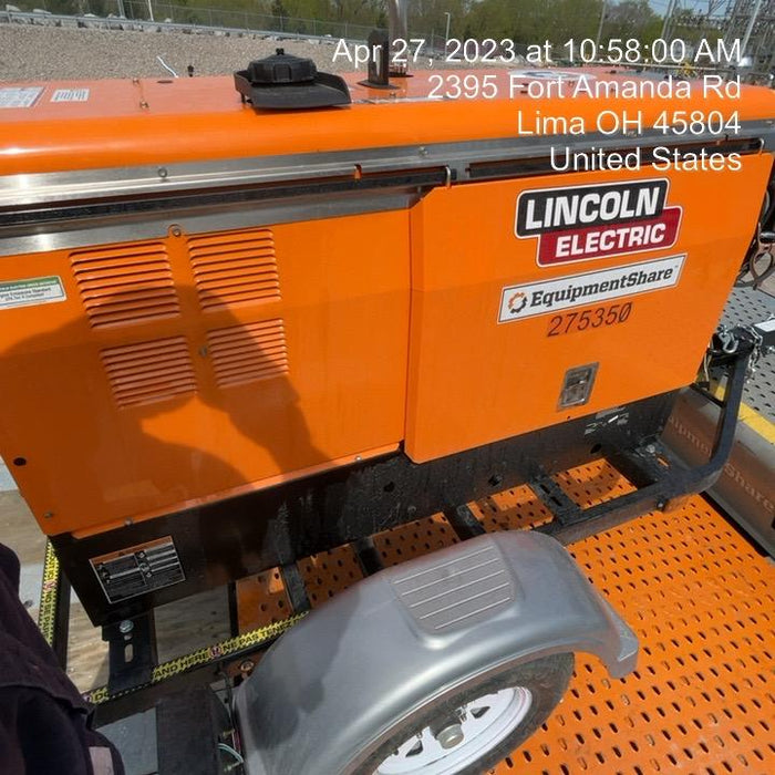 2022 Lincoln Electric LE400 Kubota V1505, Trlr, Cable Rack, Light Kit, ES Decals, T3