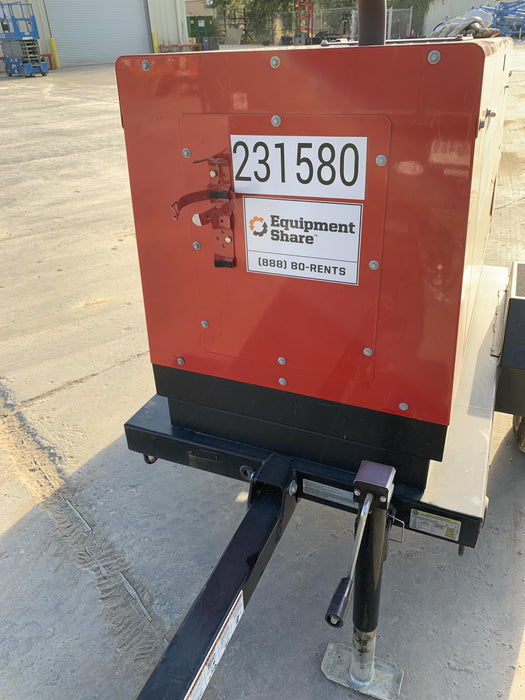 2022 Shindaiwa DGW400MDL Kubota D902 Engine, 23 HP, Dual Op Welder, Wire, Arc, Droop Stick, Tig, and CC Stick Functionality, Simulphase, 3 Phase and 1 Phase Gen Output, Single Axle NB Trlr, Slr Trckl Chrg 12V 12W, Fire Ext