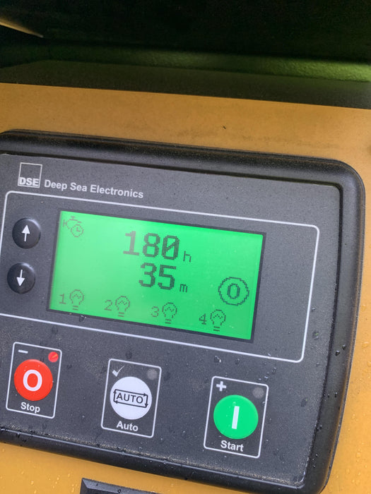 2021 Allmand NLV3GR (4) LED Light Fixture 350W, 23' Vertical Mast, 3kW Prime, Towable, Deep Sea L401, Leveling Jacks, Yanmar T4F 5.8hp