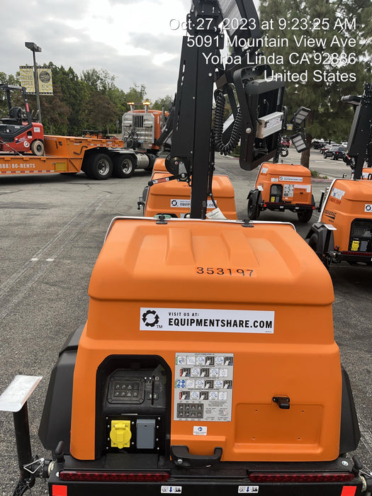 2023 Generac MLT2 Diesel, Flex Switch 120V Input, Powerzone Controller, (4) 320W LED Lights, 4kW Generator, 39.9 Gal Fuel Tank, 2" Ball, T3