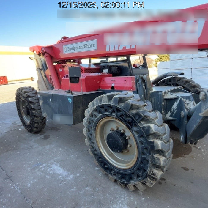 2019 Manitou MTA10055 Manitou MTA10055 - 120 HP T4, Canopy, Worklights/Strobe, Beacon, 66" Carriage, 60" Forks, Solid Tires, Lift Hook, Aux Hydraulics