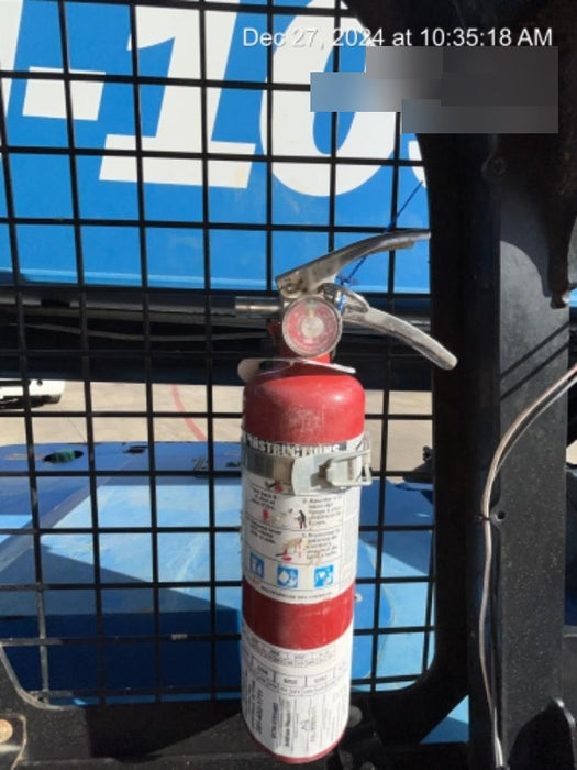 2017 Genie GTH-1056 Solid Tires, 60" carriage, Light Kit, Open ROPS