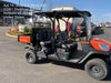 2021 Kubota RTV-X1140W-H Plastic Canopy, Windshield Acrylic Clear, LED Strobe Light, Wire Harness Kit, Back up Alarm