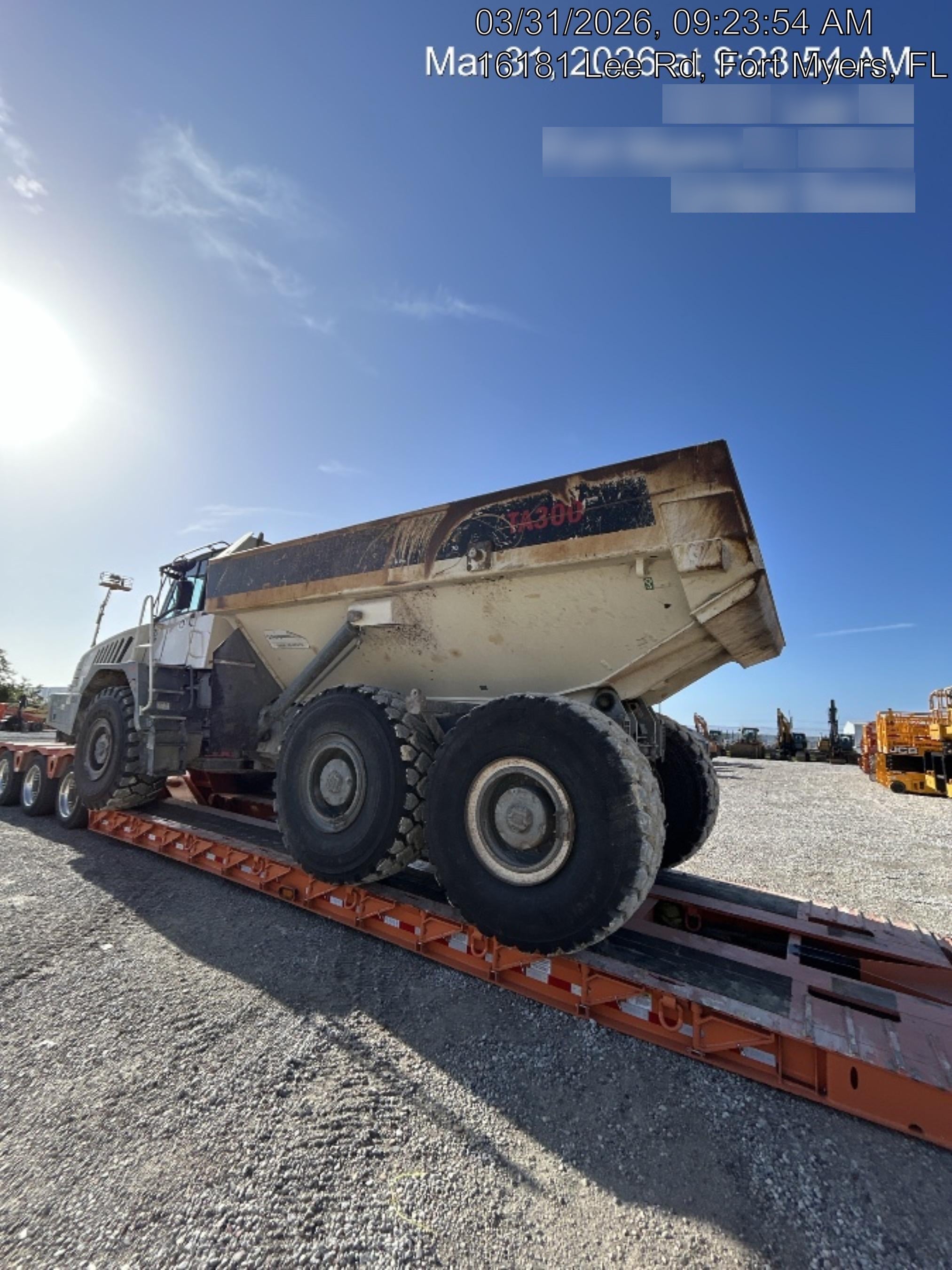 2020 TEREX TA300
