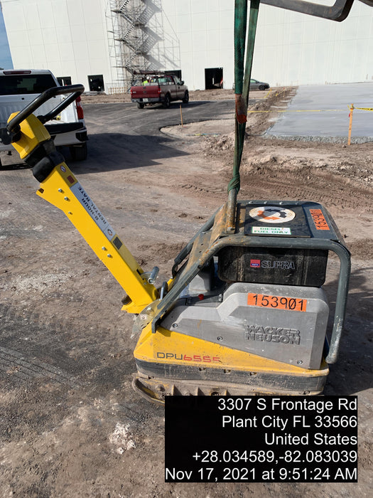 2021 Wacker Neuson DPU6555 DSL Vibroplate