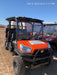 2022 Kubota RTV-X1140W-H Plastic Canopy, Windshield Acrylic Clear, LED Strobe Light, Wire Harness Kit, Back up Alarm