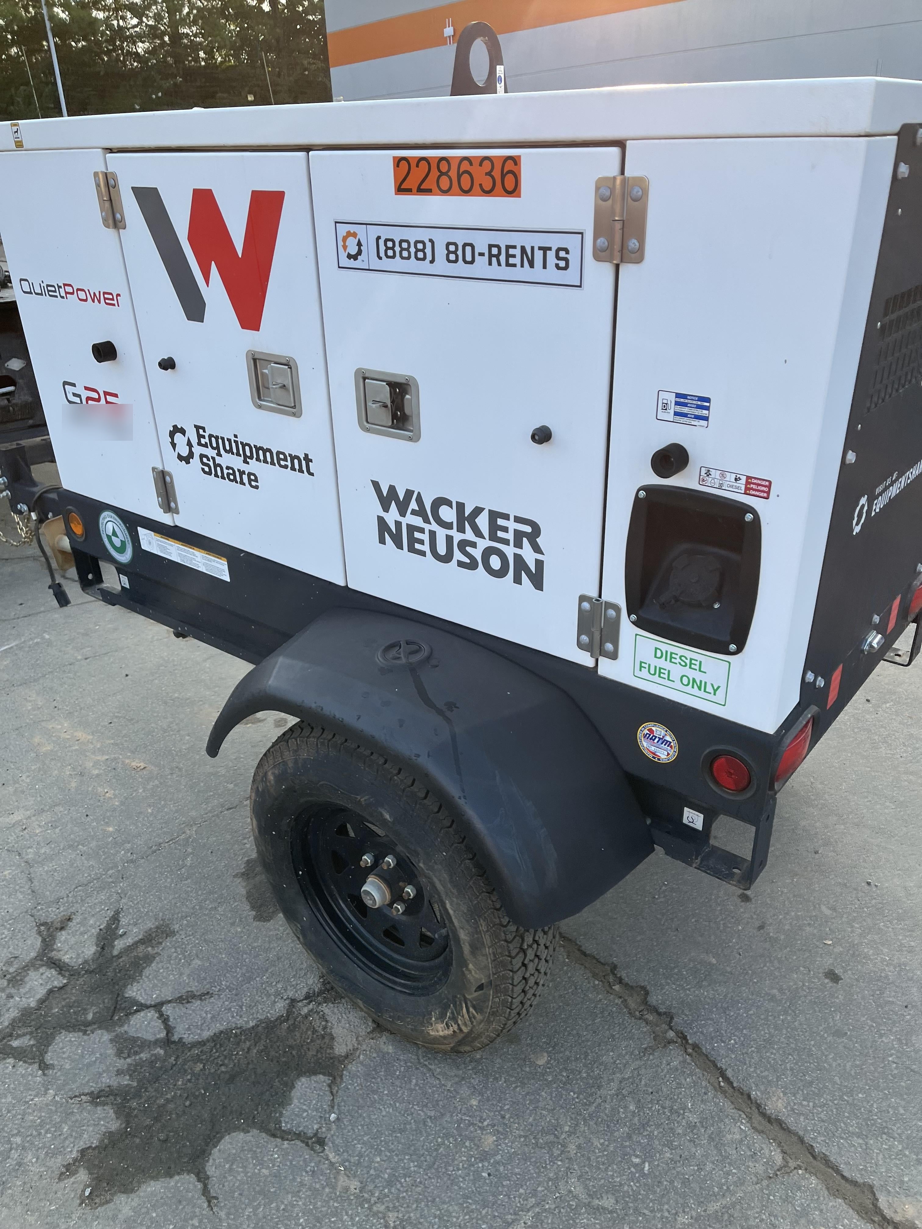2022 WACKER NEUSON G25