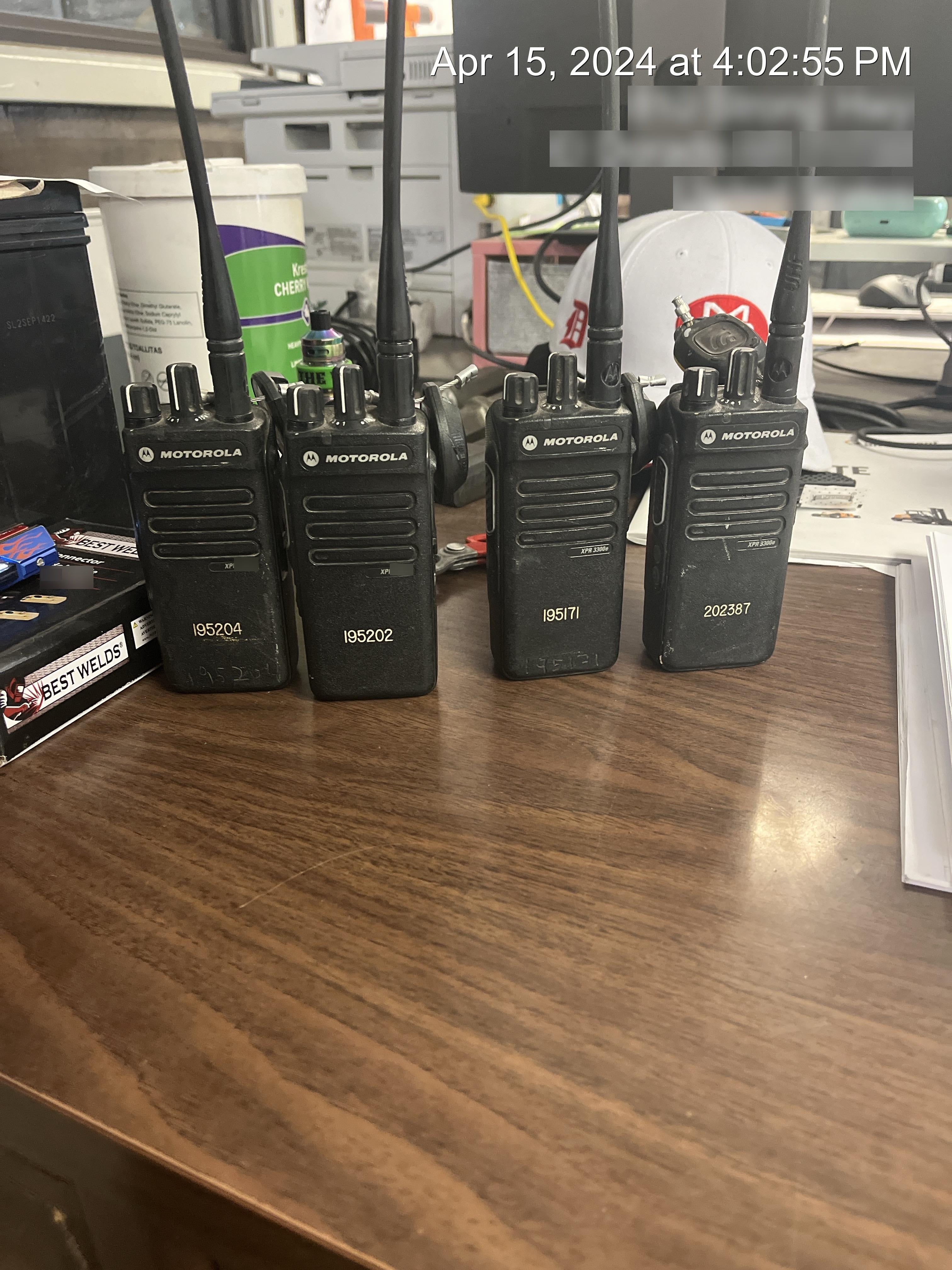 2021 MOTOROLA XPR3300E