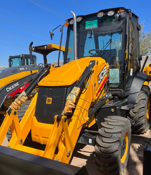 2023 JCB 3CX-14 Extendable Stick 74hp, Cab/Heat/Air, 4WD, Standard Stick, Pilot Controls, 1 Way Hydraulics, No Loader Pipework