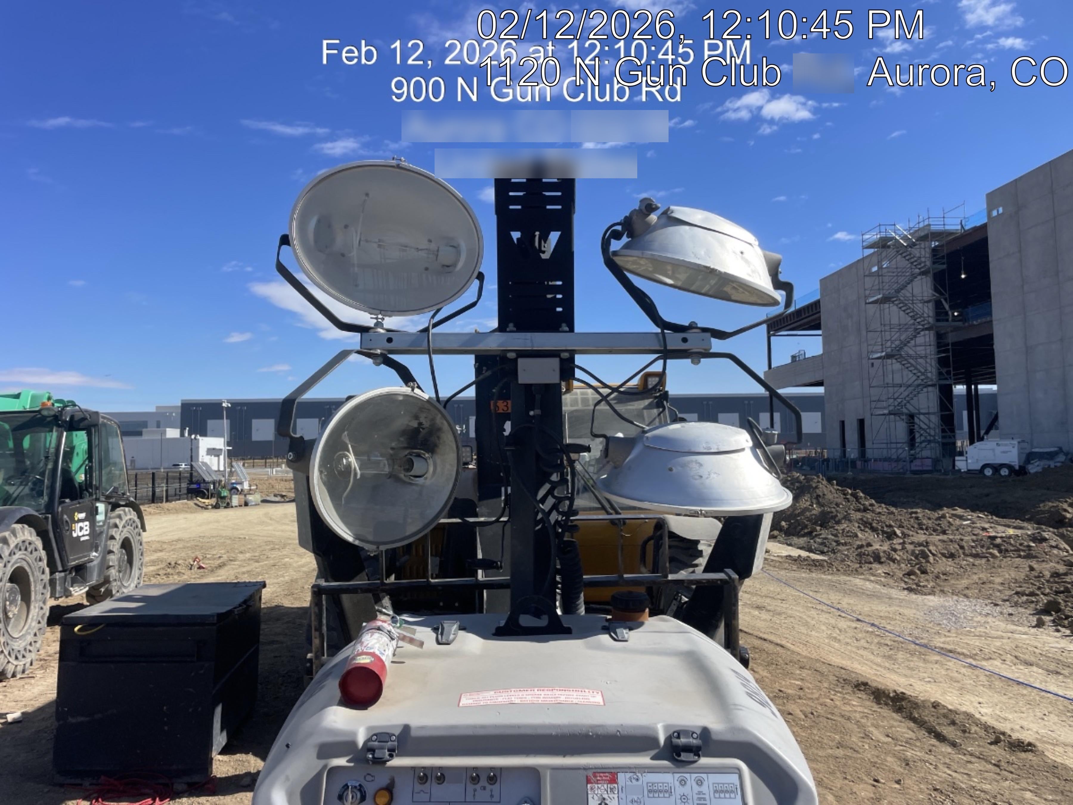 Wacker Neuson LTV6K-MH Wacker Neuson LTV6K Mobile Light Tower w/Fuel Level Sensor Installed