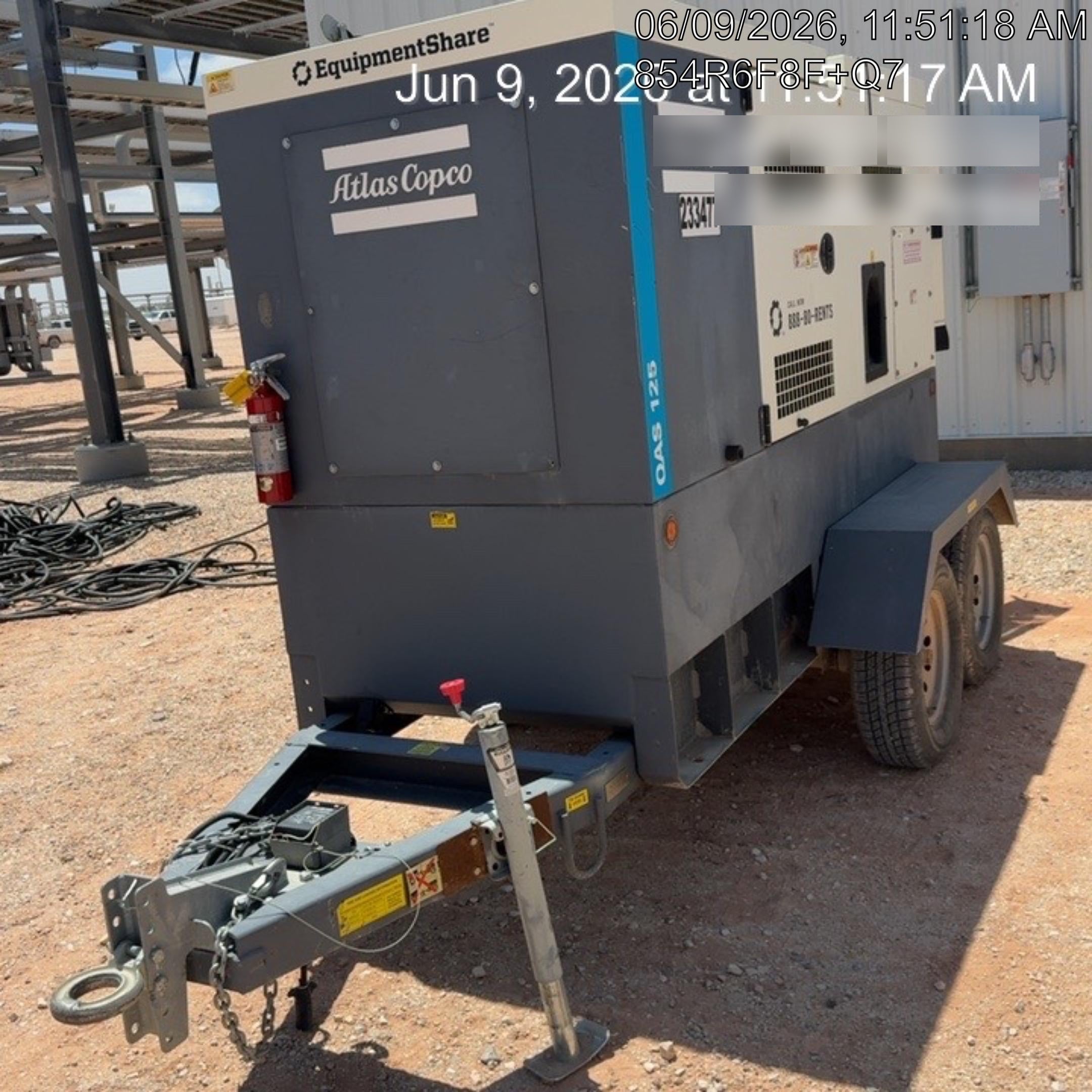 2022 ATLAS COPCO QAS 125