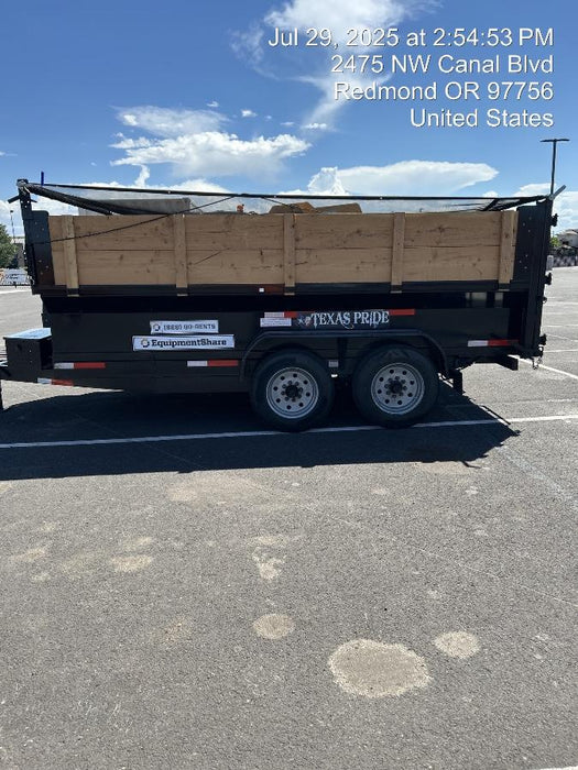 2025 TEXAS PRIDE TRAILERS DT714416KBP