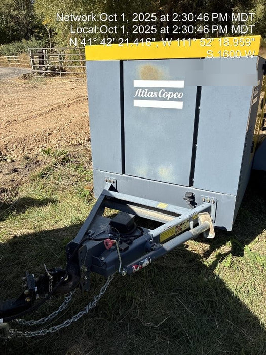 2020 ATLAS COPCO PAS 150 HF CS Enclosed