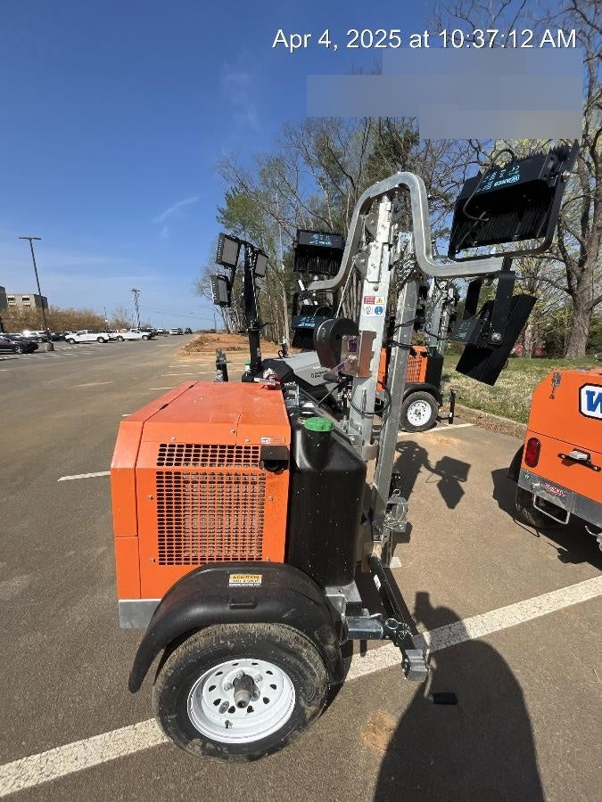 2025 Wanco WLTT-4MM4K Diesel, Mitsubishi L2E, 9.0HP @1800 rpm, Deep Sea Controller, Shore Power Plug, Auto Start, (4) 350W LED Floodlights, 4kW Generator, 60 Gal Fuel Tank, 2" Ball, T3